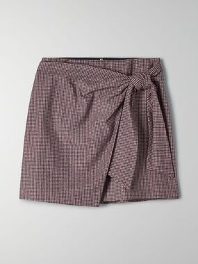Aritzia Wilfred Wrap-Front Skirt